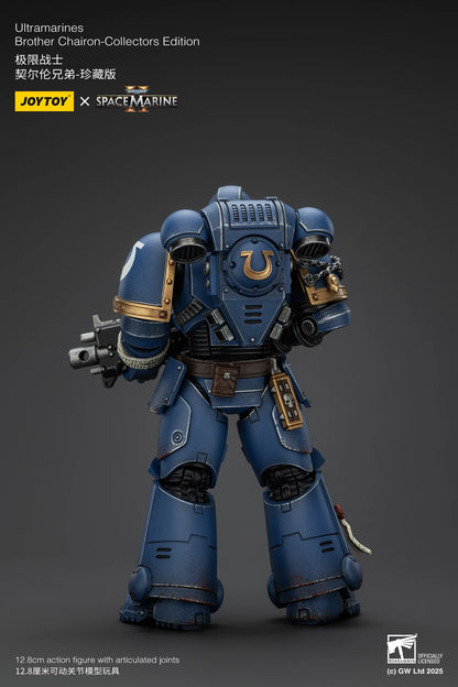 JOYTOY 1/18 Actionfigur 40K Ultramarines Lieutenant Titus Sergeant Gadriel Brother Chairon – Sammleredition