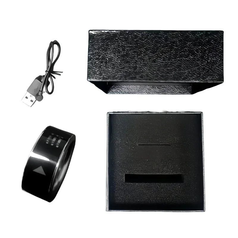 Tiktok Short Video Smart Ring App Page Turner IPX8 Magnetic Charging Photo Remote Control Mobile Phone Screen Scraper Rings