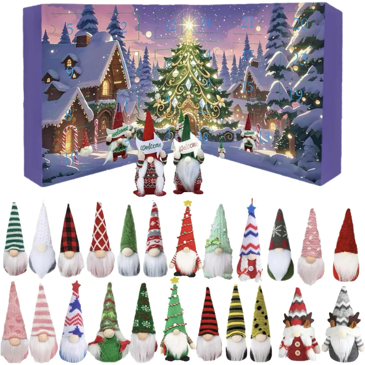 2025 Dwarf Advent Calendar Collectable Characters Dwarf Decorations