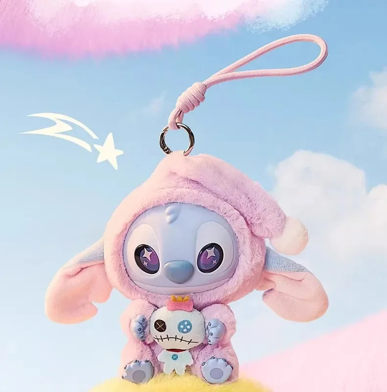 New Stitch Eat Some Thing Before Sleep Series Vinyl Blind Box Bag plush Pendant Cute Doll Mystery Box Toy Adult Gift