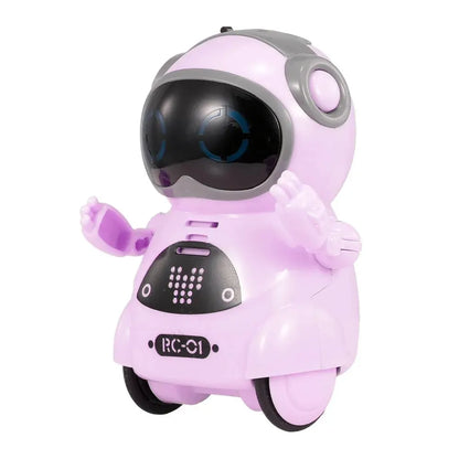 Pocket Emo Robot Talking Interactive Dialogue Voice Recognition Record Singing Dancing Telling Story Mini Robot Toy