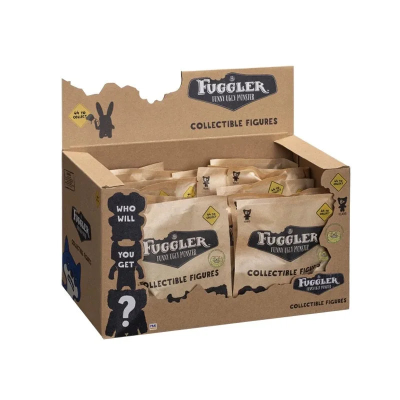 Fuggler Orignal Blind Box Keychain Pendant Model Doll Funny Ugly Monster Figure Statue 6-8.5cm Ornaments Dolls Birthday Gifts