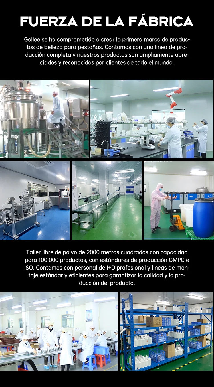 Gollee Lash and Brow Tinting Kit Classic Black Natural Eyelash Lifting Perm Treatment Makeup Set 4-6 Weeks For Lash Curler Perm