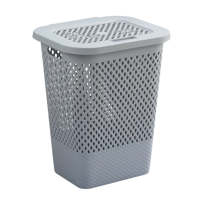 Multi-functional Plastic Household Dirty Laundry Baskets Bathroom Clothes Storage Bucket Living Room Children Toy Basket