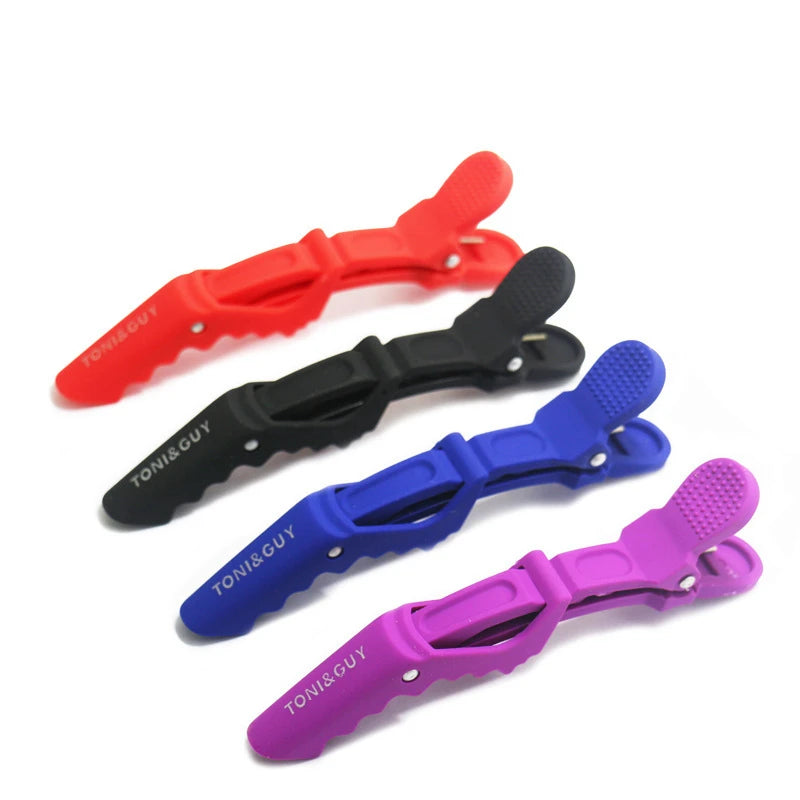 Pink Pro Barber Hair Clips Hairdressing Clamps Claw Hair Sectioning Clip For Salon Hairstyling Hairdresser Accessories
