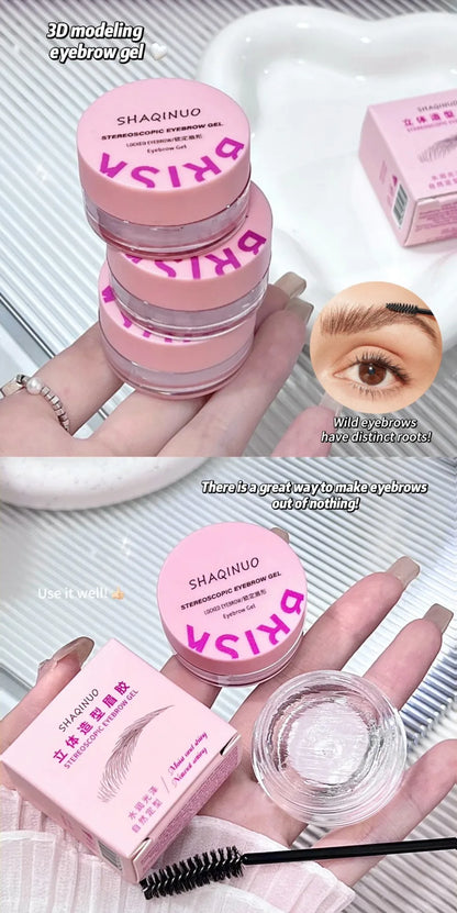Three-dimensional Eyebrow Shaping Soap Eyebrow Gel Gel Texture Creates Natural Eyebrows Styling