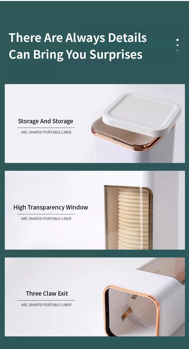 Disposable Cup Holder Cup Extractor Wall Mounted Non Perforated Dust-Proof Moisture-Proof Storage Rack