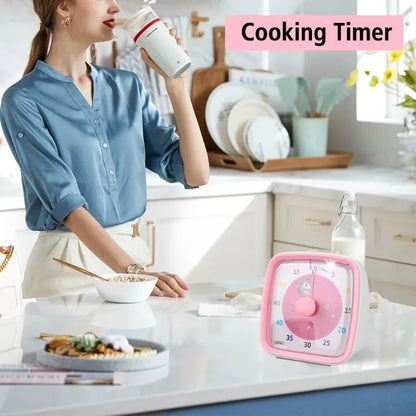 School Visual Timer Children Yunbaoit Visual Timer With Night Light Kitchen Accessories Stop Watch Digital Stopwatch Pomodoro