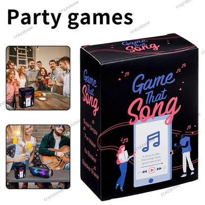 That Song-Fun Music Card Game For Adults And Teens-Compete To Play The Song