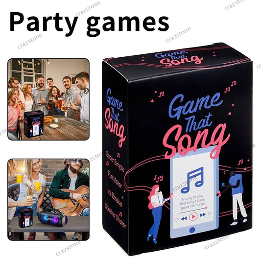 That Song-Fun Music Card Game For Adults And Teens-Compete To Play The Song
