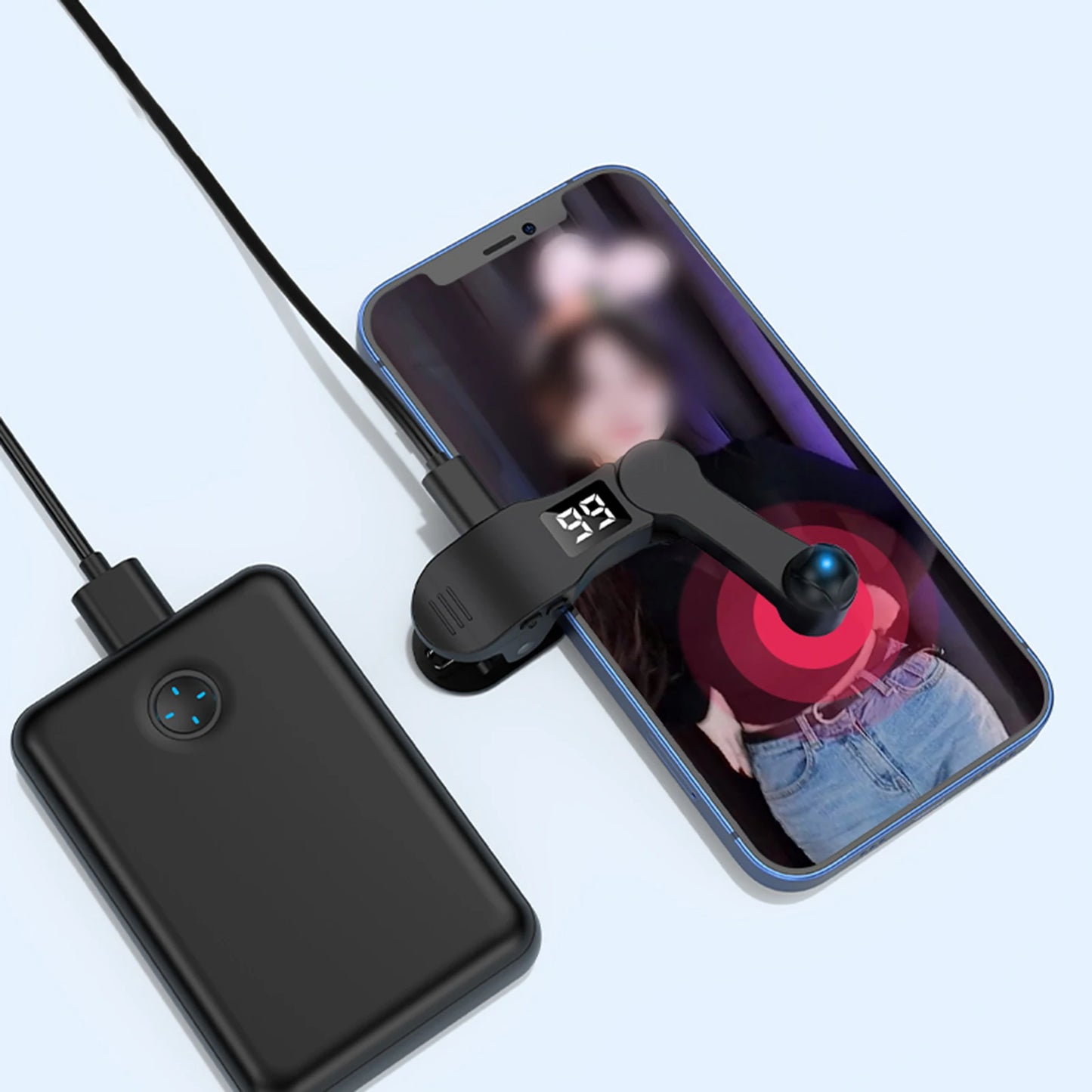 Screen Auto Clicker Simulated Finger Clicking For TikTok Smart Phone App Video Live Streaming Screen Touch Tripods Tapper Device