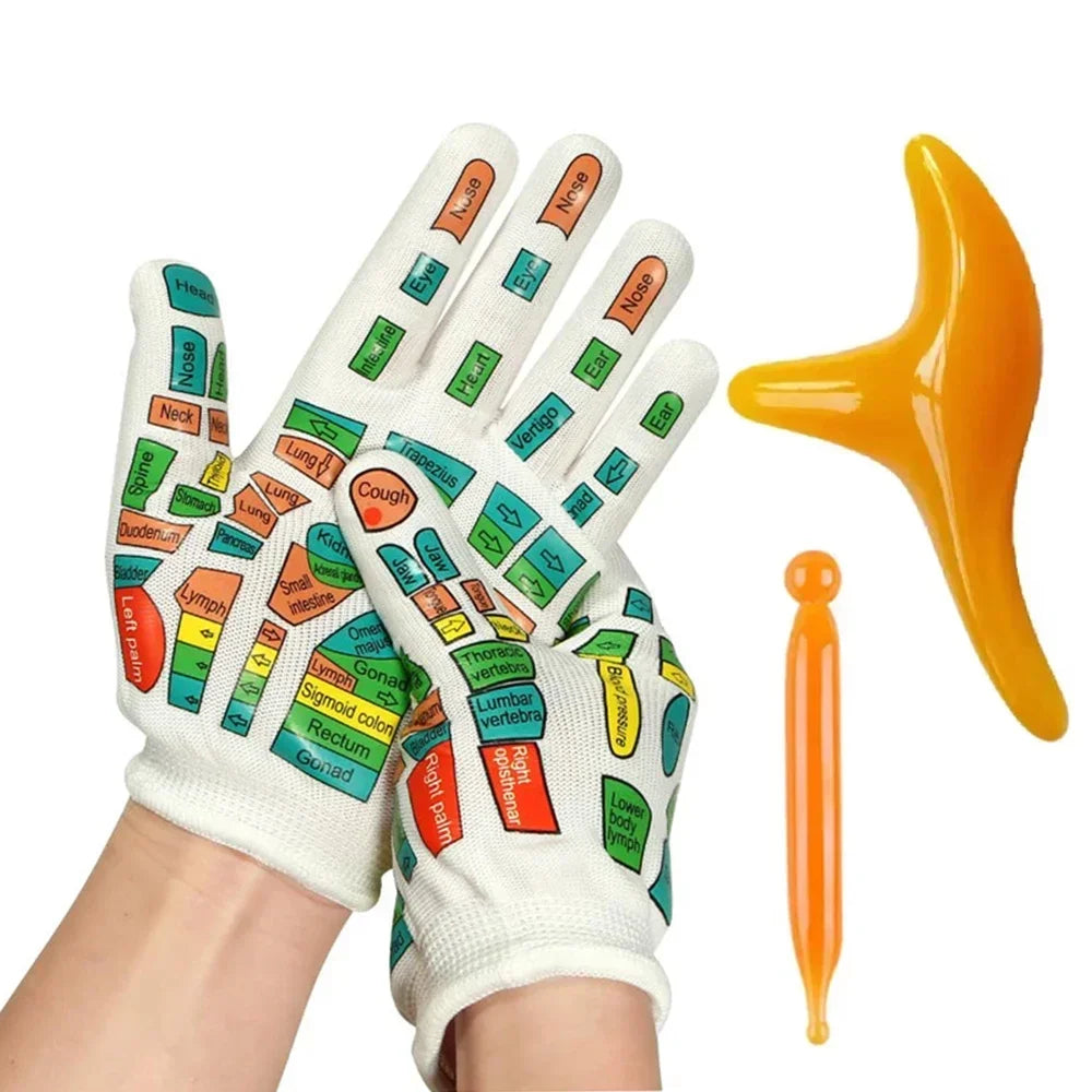 1 Set Socks Acupressure Foot Care Massage Relieve Tired Feet Massager Reflexology Socks Foot Acupoint Massage Tool Physiotherapy