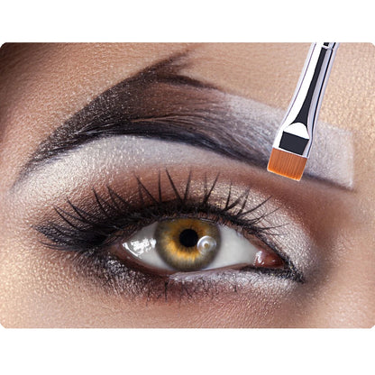 212 Flat Eyebrow Brush Ultrathin Eyebrow Makeup Brushes Flat Eyeliner Brush Thin Eye Liner Brow Contour Beauty Brush Tool