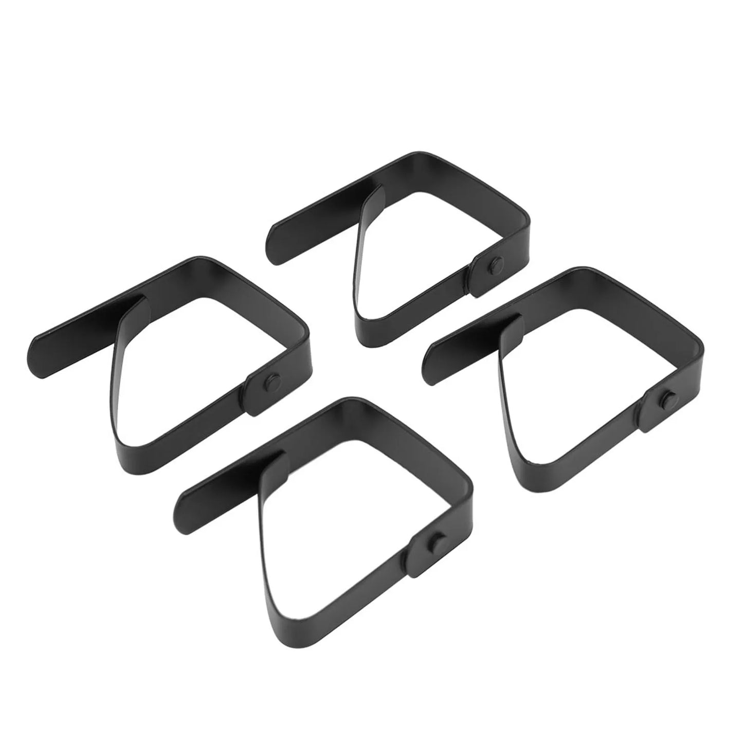 Tablecloth Clips 4Pcs - Stainless Steel Anti-Slip Table Cloth Holder Clamps for Outdoor Picnic
