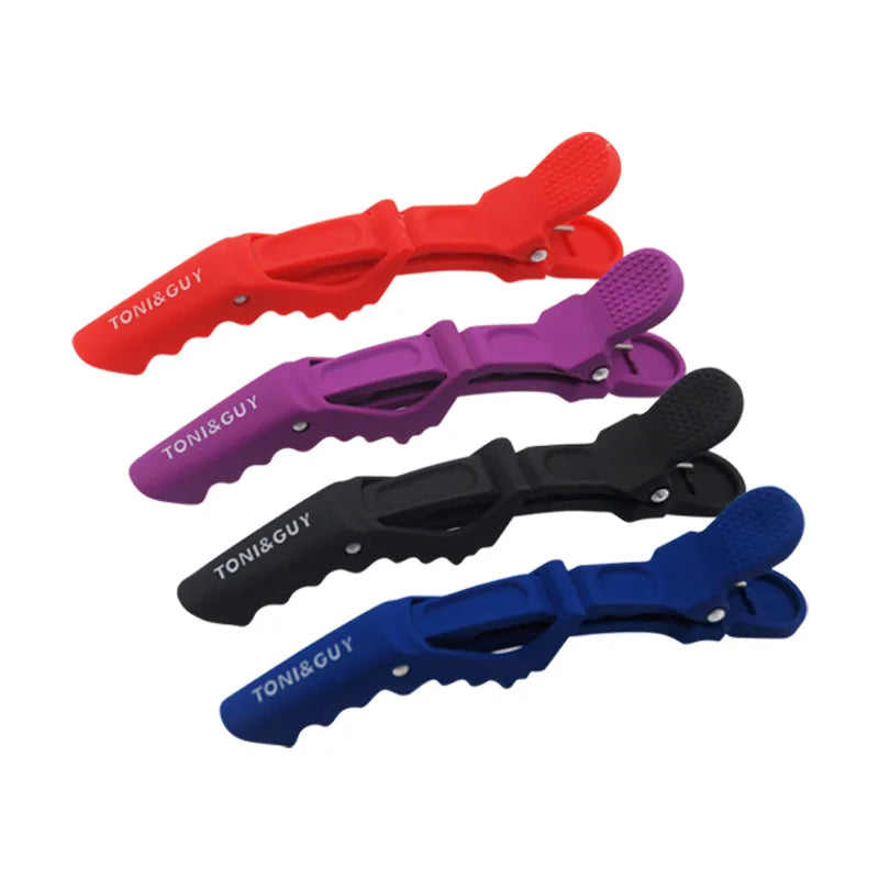 Pink Pro Barber Hair Clips Hairdressing Clamps Claw Hair Sectioning Clip For Salon Hairstyling Hairdresser Accessories