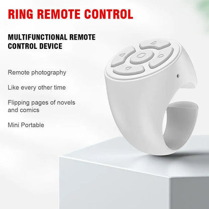 Blutooth Remote Control Scrolling Finger Tiktoks Remote Mobile Phone Video Remote Control Selfie Stick Camera Controller
