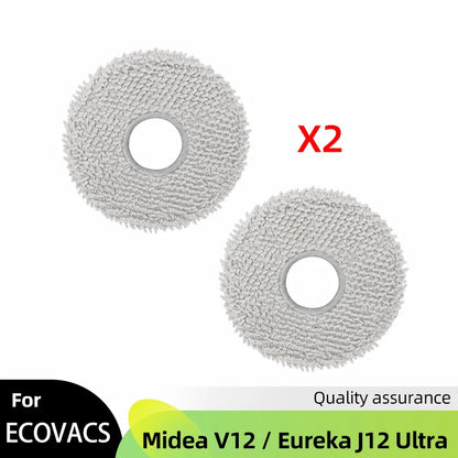 Fit For ( Midea V12 / Eureka J12 Ultra ) Roller Side Brush Hepa Filter Mop Cloth Dust Bag Robot Vacuums Accessory Part