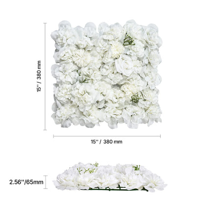 VEVOR Artificial Grass Wall Panels 3D Combination Greenery Boxwood  Panel for Privacy Backdrop Wall Hedge Screen for Garden