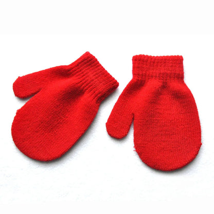 Soft Warm Winter Gloves for Toddlers & Kids (1-4 Years) - Baby Mittens