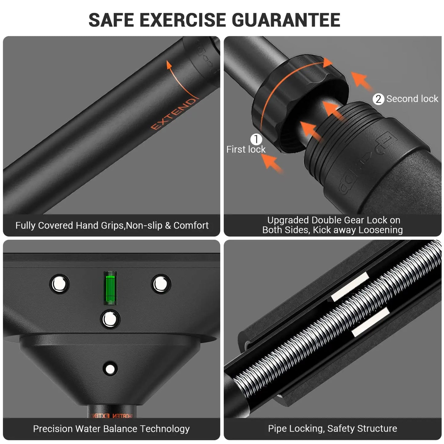 Sportneer Indoor Home Pull Up Bar Adjustable Width Strength Training Chin up Bar without Screws Max 440lbs for Fitness Exercise