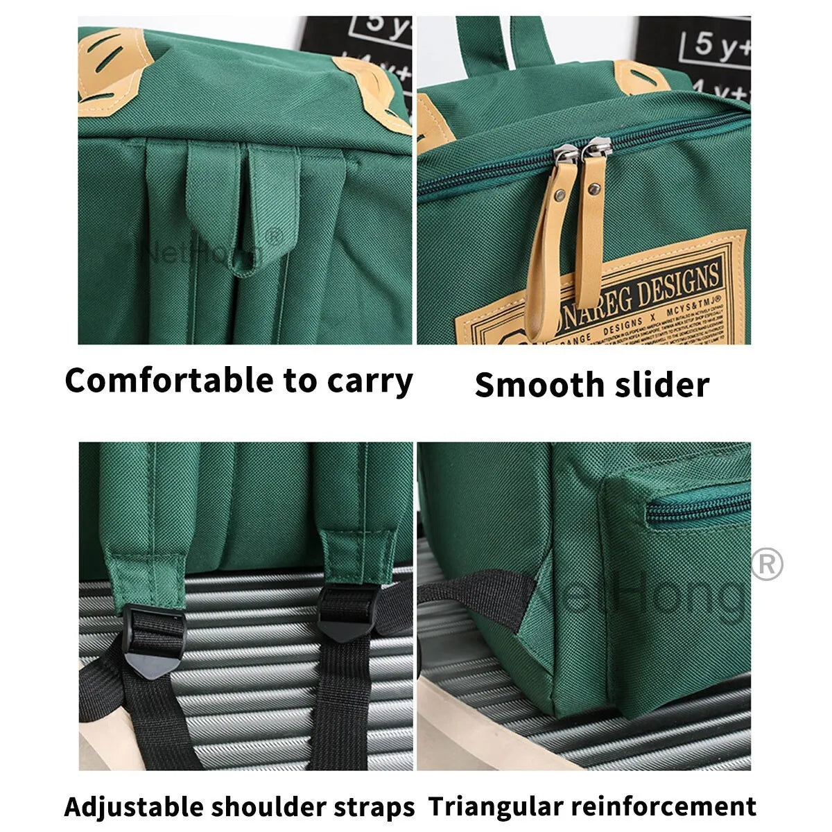 Men&Women Boys Laptop Backpack Waterproof Large Rucksack Travel School Bags~