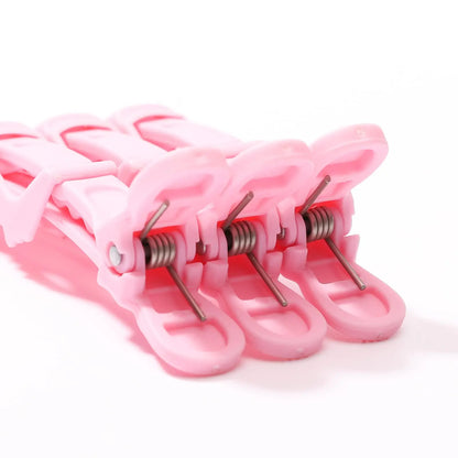 Pink Pro Barber Hair Clips Hairdressing Clamps Claw Hair Sectioning Clip For Salon Hairstyling Hairdresser Accessories