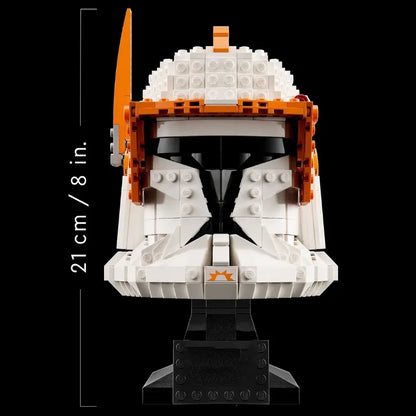 Star Wars Mandalorian Helmet Building Blocks - Darth Vader, Dark Trooper & Scout Trooper Display Set 75429