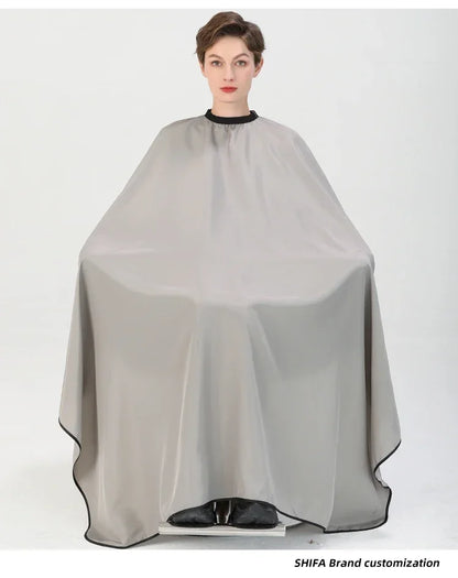 Plus Salon Professional Haircut Shawl Snap Waterproof Hairdresser Hairdressing Apron Barber Hair Cutting Dye Hair Styling Capes
