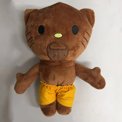 New Hello Kitty Ken Carson Rapper Trippie Taylors Plush Toy Doll with Clothes Stuffed Soft Plush Toys Fans Collect Gifts