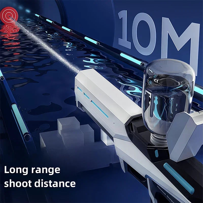 Electric Water Guns For Adults Powerful Squirt Automatic Water Suction Water Blasters Summer Outdoor Beach Toy For boys Kid Gift