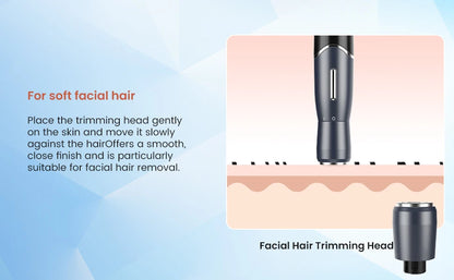 Sejoy 6 In 1 Body Hair Trimmer Kit Electric Beard Shaver Men&Women Nose Hair Trimmer Eyebrow Razor Portable Body Shaver IPX5