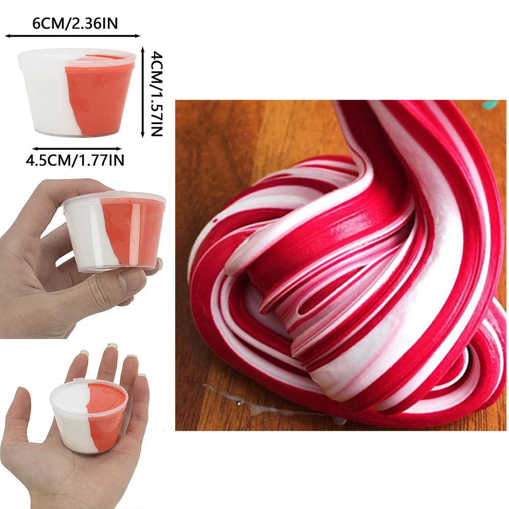 80ml Slime Fluffy Supplies Toys Soft DIY Clay Light Plasticine Putty Playdough Lizun Polymer Modelling Charms Slime Putty Toys