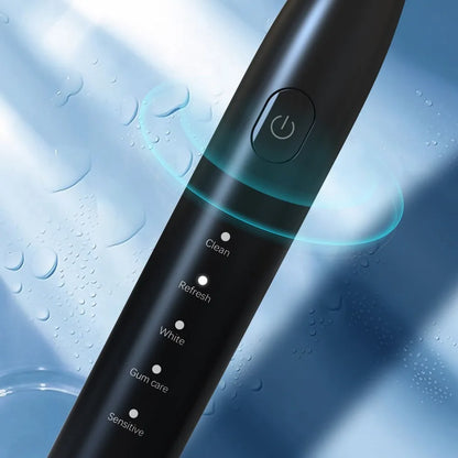 Sejoy Sonic Toothbrush 8 Brush Heads 5 Cleaning Modes Smart Timer Rechargeable Electric Toothbrush Personal Care Appliances