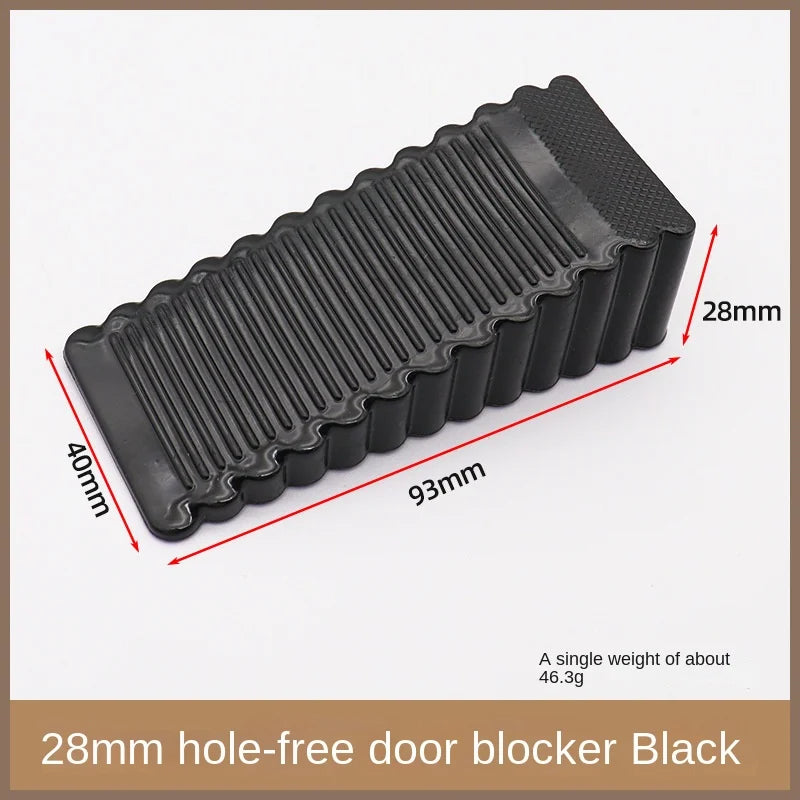 Safety Silicone Door Stop Block Wedge  Stop Door Stopper Home Offices Door Rear Retainer Impact Stopper Rubber Stops No Drill