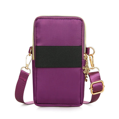 Women's Crossbody Phone Bag - Mini Shoulder Purse with Neck Strap for Running & Travel
