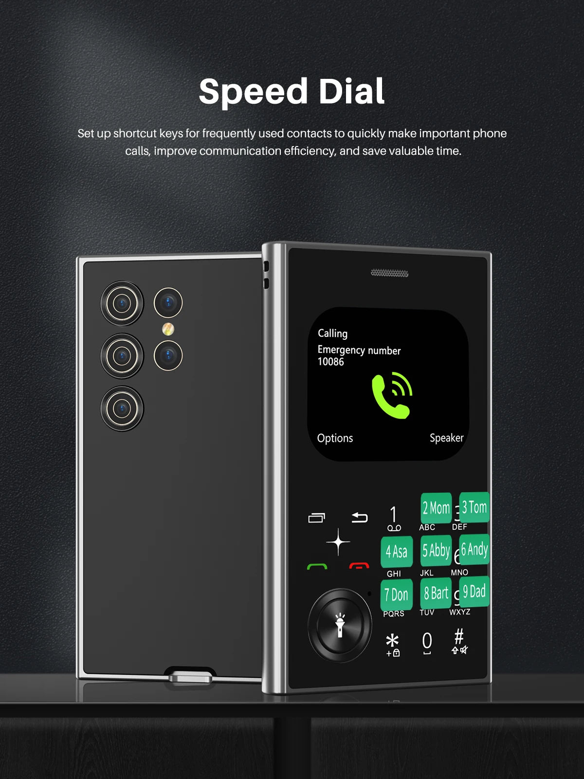 SERVO V8 Feature Mobile Phone 2 SIM Standby Magic Voice Speed Dial Blacklist FM Radio Torch 2G GSM Card Style Button Cellphones