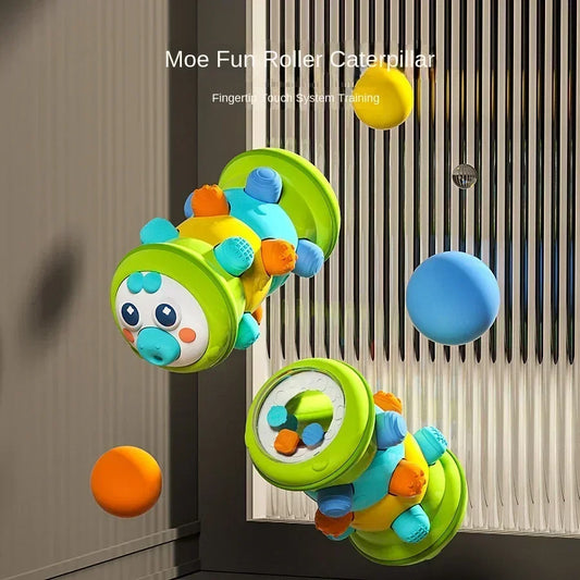 Baby Crawling Roller Toy Infant Activity Tummy Time Roller Montessori Educational Development Sensory Toys for Kids 0 12 Months
