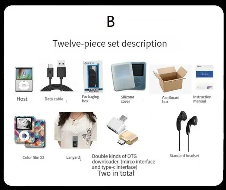 kawaii hello kitty Student MP3 Cartoon anime Portable mini music Walkman sports companion Sound can be played externally new