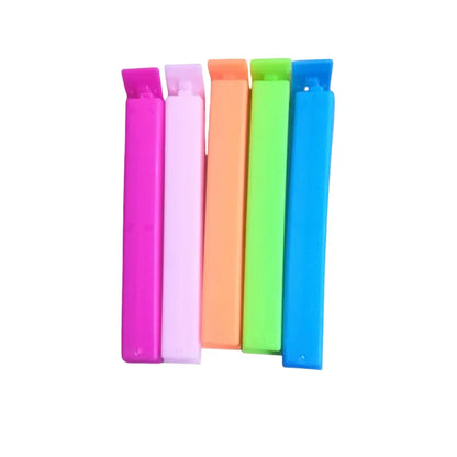 5-30pcs Colorful Sealing Clips Moisture-Proof Fresh-Keeping Snack Bag Sealer Clamp for Plastic Bags Reusable Kitchen Accessory