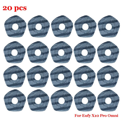 For Eufy X10 Pro Omni Robot Vacuum Cleaner Replacement Parts Mop Cloth Cover Rags Pads Spare Part Mop Cloth Accessories