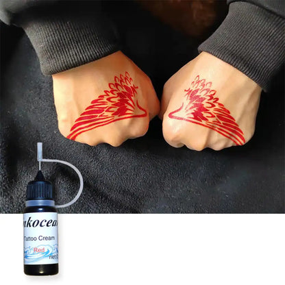 25g Indian Henna Dark Red Tattoo Paste Temporary Henna Cone For Tattoo Body Art Sticker Special Body Art Paint Henna