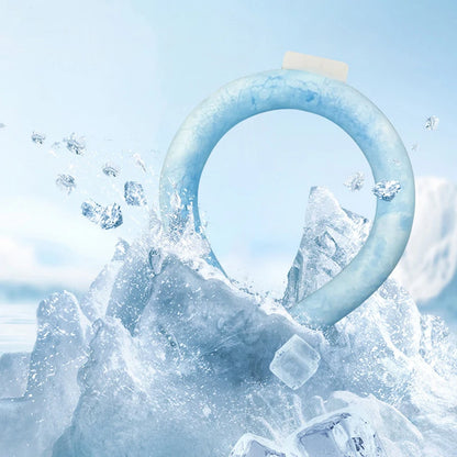Summer Supplies To Prevent Heatstroke Cooling Artifacts Ice Neck Outdoor Sports Cooling Ring