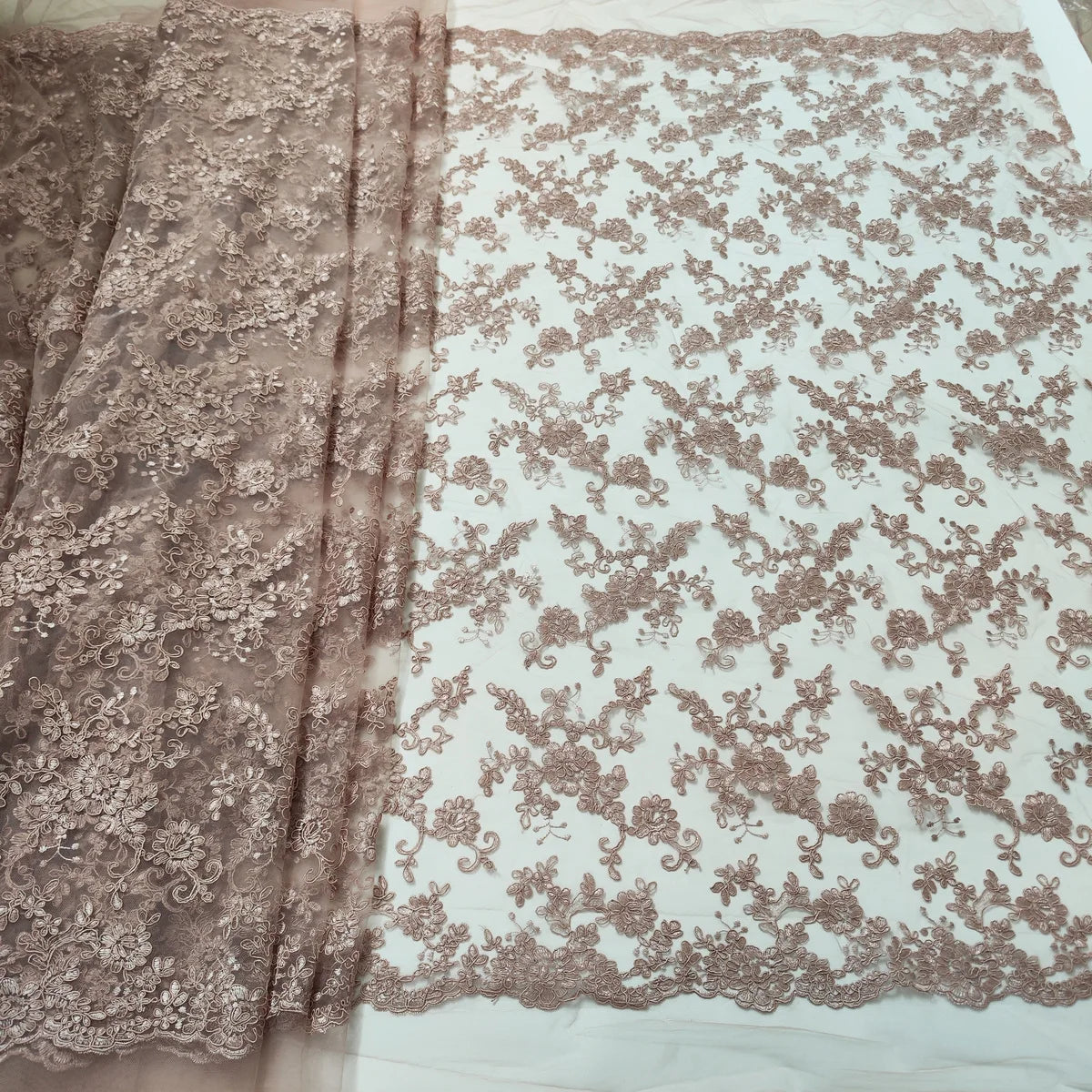 White African Lace Fabric 2025 Embroidered Nigerian Lace Fabric High Quality Cord lace French Tulle Fabric Wedding L-W006A