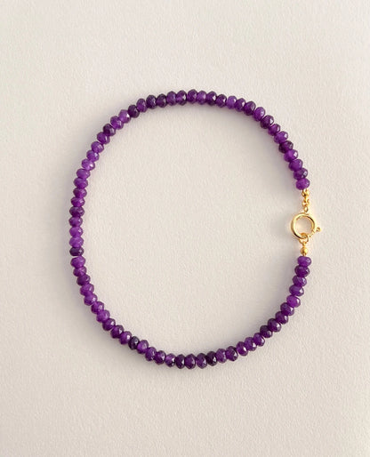 Colored Semi-precious Stone Fashion Necklace 5*8 Cut Natural Stone Beaded Necklace For women, Luxury Handmade  Jewelry