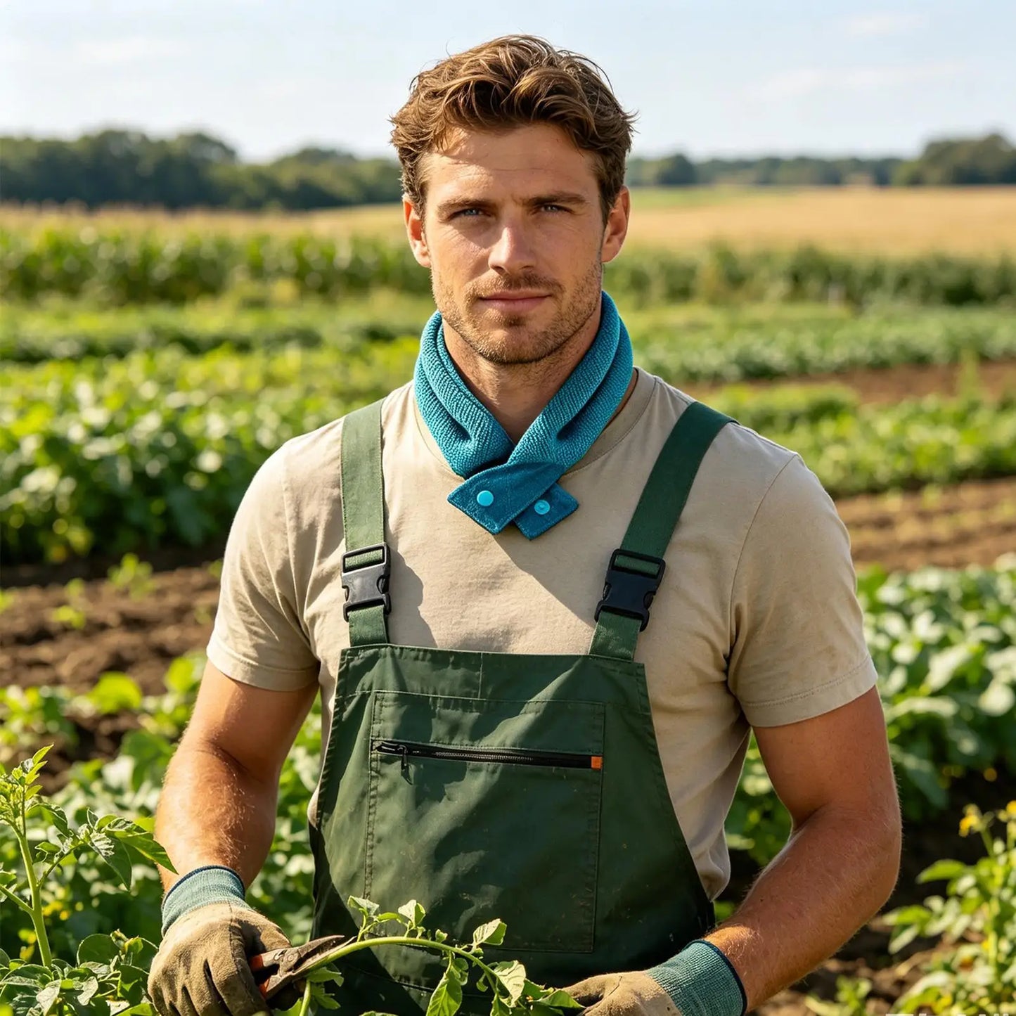 summer Neck Cooling Wraps Hot Weather Cooling Neck Scarf Cool Down supplies For summer outdoor sports working travel cooling