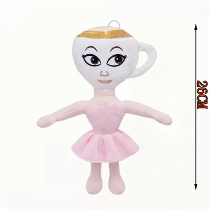 New Tungtungtung Sahur Tralala Plush Animals Telalaero Telala SHARK Anime Plush Plushie Peluches Stuffed Dolls Toy Gifts