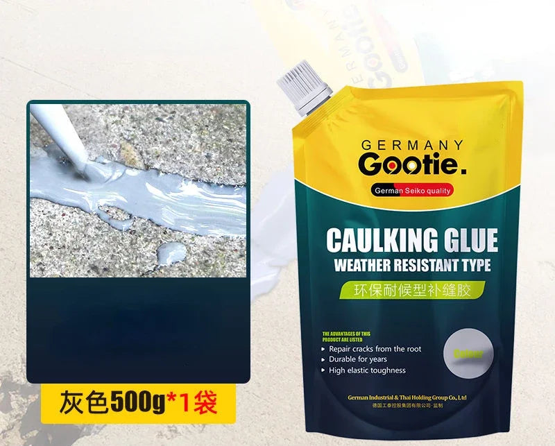 Caulk Roofing Waterproof Sealant  Angle Crack Repair Cement Durable Plugging Material Leak Fixing Maintenance Easy-Use Solution