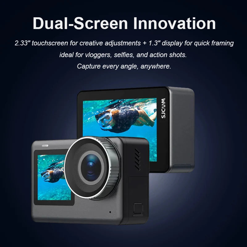 SJCAM Flagship SJ11 Action Camera 4K 2.33" Touch Screen Waterproof 5G WiFi Active HDR Video action cam camera sport