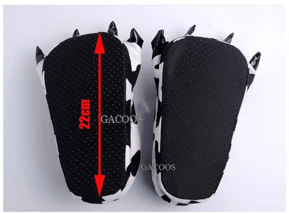 Kids Dinosaur Slippers - Cozy Animal Paw House Shoes for Boys & Girls | Cartoon Stitch Design