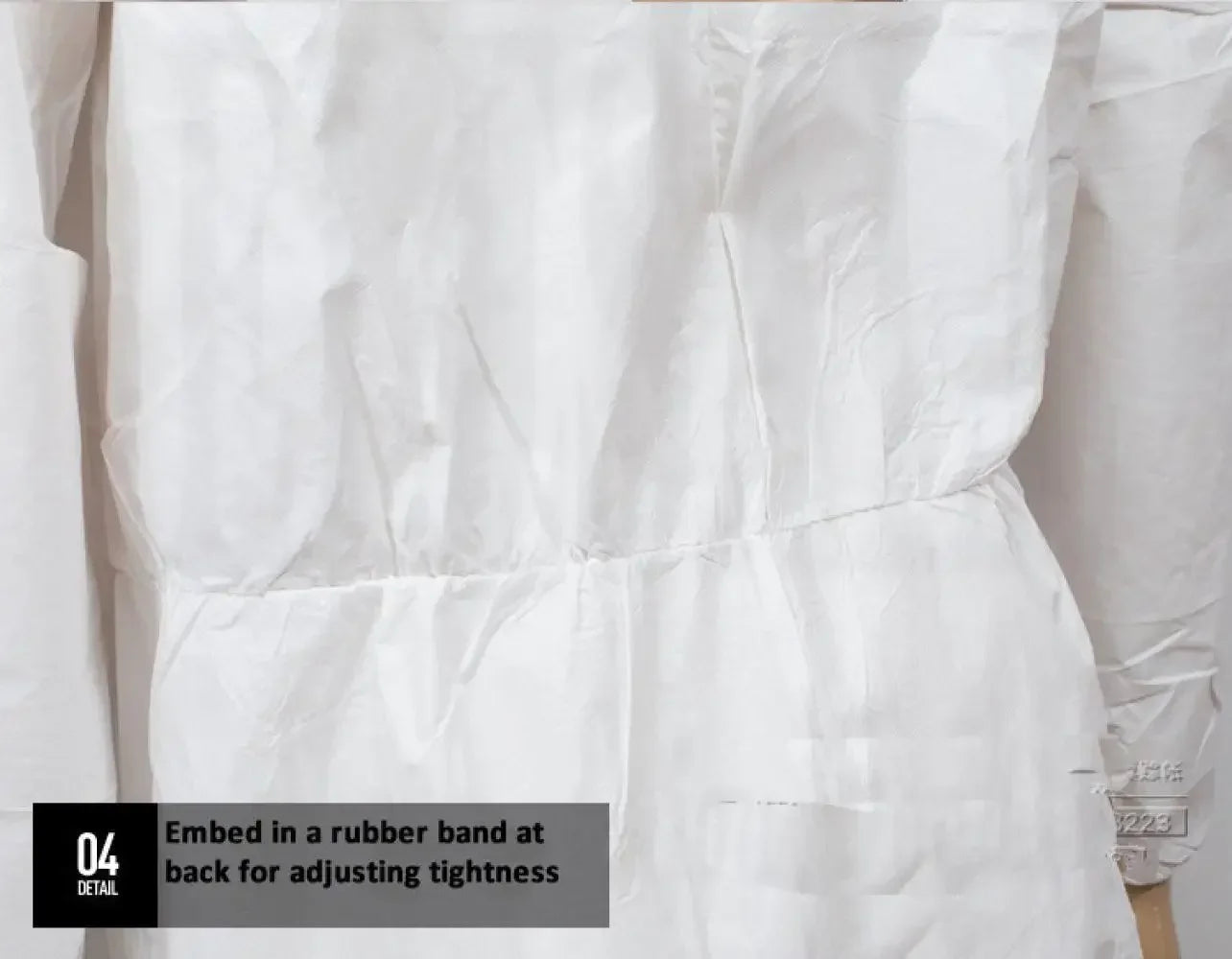 Disposable Breathable Dustproof Water Oil Resist Work Safety Clothing Anti Dust Spary Painting Decorating Labour Overall Suit